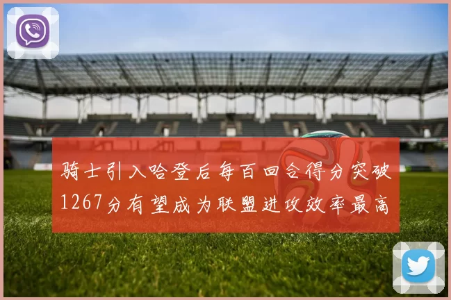 骑士引入哈登后每百回合得分突破1267分有望成为联盟进攻效率最高球队